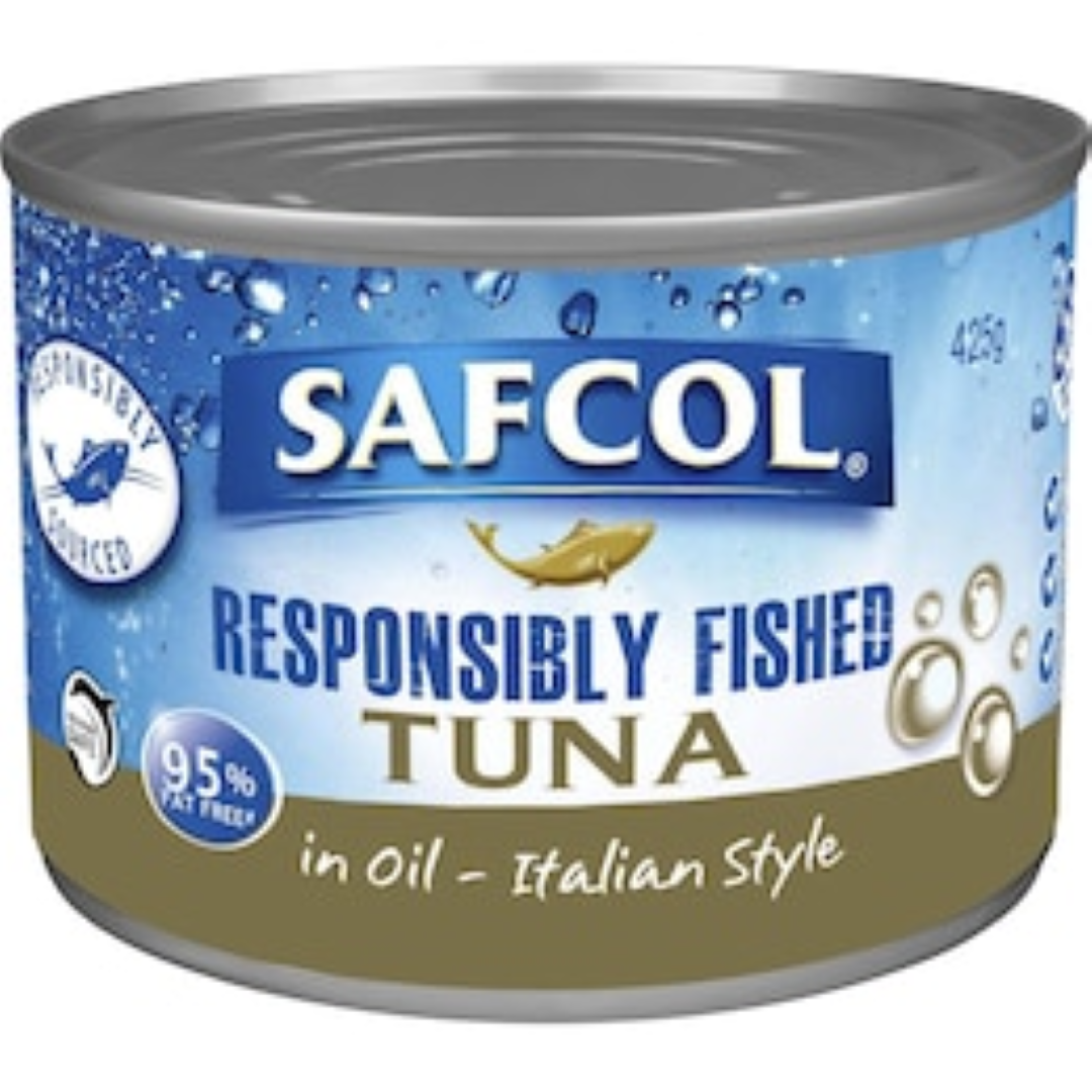 SAFCOL TUNA IN BRINE 185G